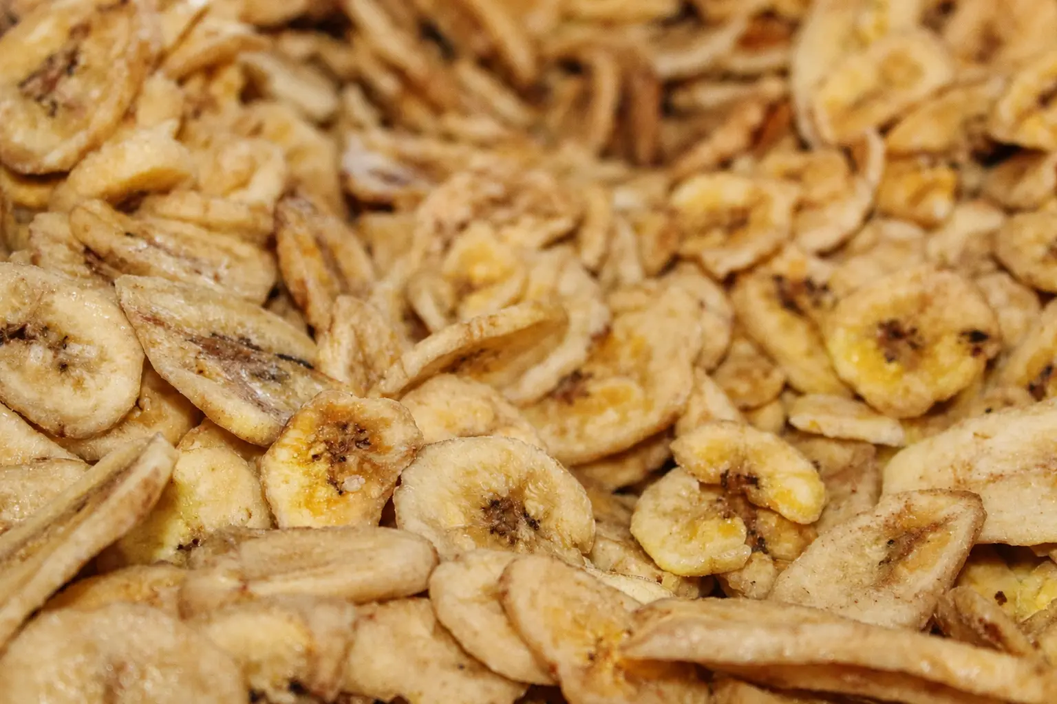 Chips de plátano deshidratado